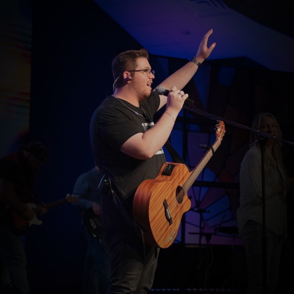 Dylan leading worship